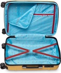 Tesla PC - Reiskoffer - 65 Cm - 4 Wielen - Geel -Koffer Winkel 1003x1200 2