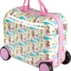 Princess Traveller Kids Collection - Ride-On Trolley - Zeemeermin - 42cm -Koffer Winkel 1009x1200 3