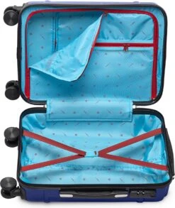 Tesla PC - Handbagage Koffer - 55x35x20 Cm - 4 Wielen - Blauw -Koffer Winkel 1013x1200 3