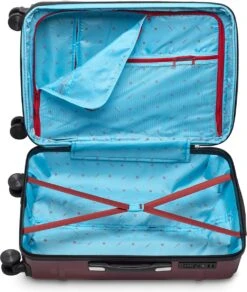 Tesla PC - Reiskoffer - 65 Cm - 4 Wielen - Rood 11 Tesla PC - Reiskoffer - 65 Cm - 4 Wielen - Rood -Koffer Winkel 1014x1200 3