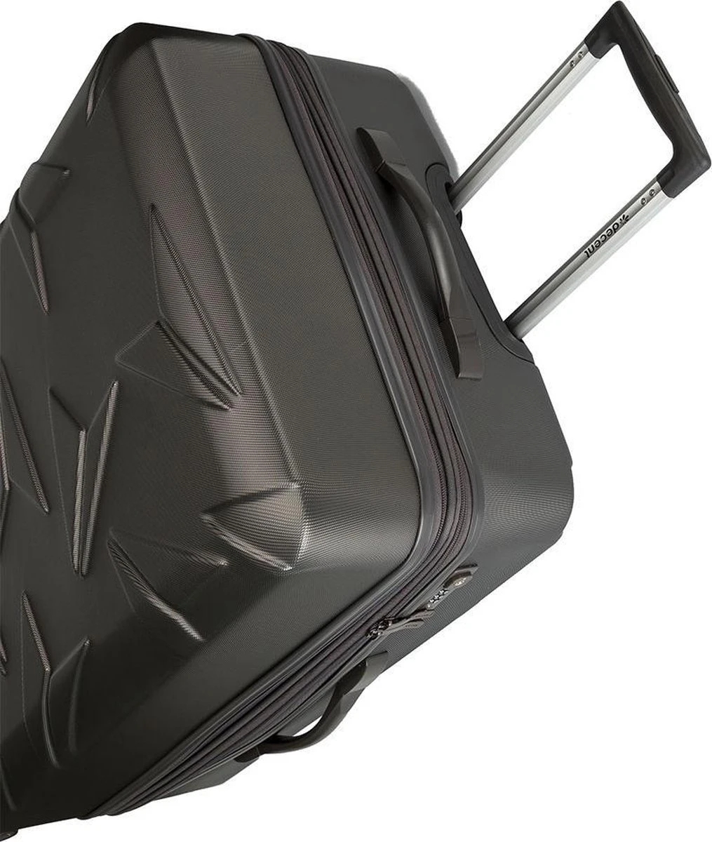 Decent Harde Koffer Q-LuxxHoogte > 67 Cm - Grijs 7 Decent Harde Koffer Q-LuxxHoogte > 67 Cm - Grijs - Afbeelding 5