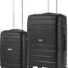 TravelZ Big Bars Kofferset - Trolleyset TSA 2-delig - Handbagage En Groot - Zwart 1 TravelZ Big Bars Kofferset - Trolleyset TSA 2-delig - Handbagage En Groot - Zwart -Koffer Winkel 1015x1200 4