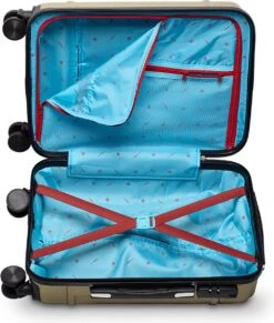 Tesla PC - Handbagage Koffer - 55x35x20 Cm - 4 Wielen - Goud -Koffer Winkel 1020x1200 2