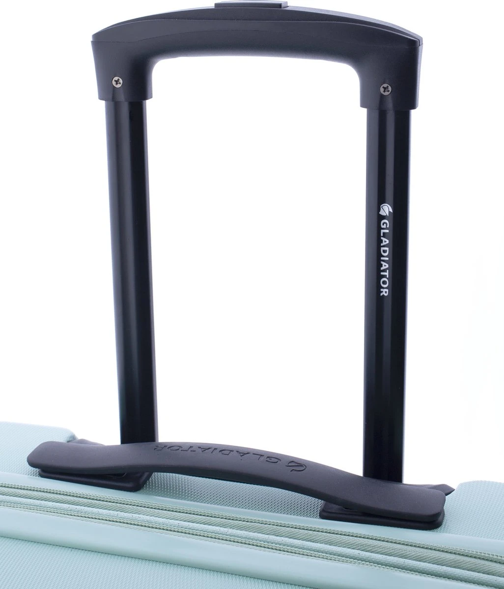 Gladiator Tropical Handbagage Koffer Expandable - 55 Cm - 36/40 Liter - Mintgroen 11 Gladiator Tropical Handbagage Koffer Expandable - 55 Cm - 36/40 Liter - Mintgroen - Afbeelding 9