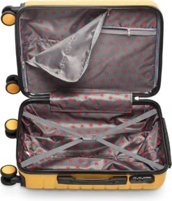 Swiss Alpine 2.0 - Handbagage Koffer - 55x35x20 Cm - 4 Wielen - Geel 10 Swiss Alpine 2.0 - Handbagage Koffer - 55x35x20 Cm - 4 Wielen - Geel -Koffer Winkel 1027x1200 1