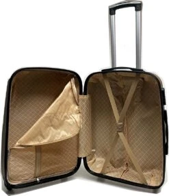 Castillo Travelerz 4 Delige ABS Kofferset - Champagne -Koffer Winkel 1037x1200 3