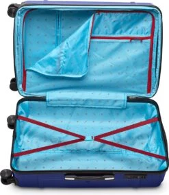 Tesla PC - Reiskoffer - 75 Cm - 4 Wielen - Blauw 11 Tesla PC - Reiskoffer - 75 Cm - 4 Wielen - Blauw -Koffer Winkel 1042x1200 6