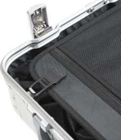 Aluminium Handbagage Koffer Mozzel Darrow - Reiskoffer Met Wielen - 51cm - Harde Koffer - Zilver -Koffer Winkel 1045x1200 1