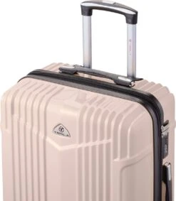 Tesla PC - Reiskoffer - 65 Cm - 4 Wielen - Roze 12 Tesla PC - Reiskoffer - 65 Cm - 4 Wielen - Roze -Koffer Winkel 1047x1200 3