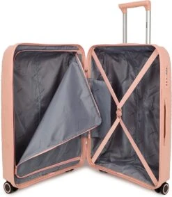 Decent EXPLORER PP Handbagage Trolley 55 Cm - 38 Liter - Pink 30 Decent EXPLORER PP Handbagage Trolley 55 Cm - 38 Liter - Pink -Koffer Winkel 1048x1200