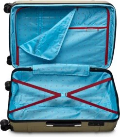 Tesla PC - Reiskoffer - 75 Cm - 4 Wielen - Goud 11 Tesla PC - Reiskoffer - 75 Cm - 4 Wielen - Goud -Koffer Winkel 1052x1200 2