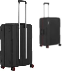 CarryOn Protector Luxe Reiskoffer - Trolley 66cm Met TSA-klikslot En OKOBAN - Ultrasterk - Zwart -Koffer Winkel 1055x1200 1