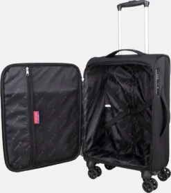 Decent D-Upright Handbagage Koffer - 55 Cm - TSA Slot - Zwart -Koffer Winkel 1058x1200 1