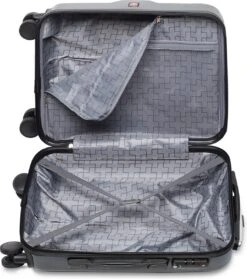 Swiss - Lausanne - Handbagage Koffer - 4 Wielen - TSA-Cijferslot - Grijs 8 Swiss - Lausanne - Handbagage Koffer - 4 Wielen - TSA-Cijferslot - Grijs -Koffer Winkel 1062x1200 2