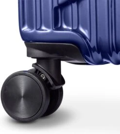 Tesla PC - Reiskoffer - 75 Cm - 4 Wielen - Blauw 14 Tesla PC - Reiskoffer - 75 Cm - 4 Wielen - Blauw -Koffer Winkel 1073x1200 11