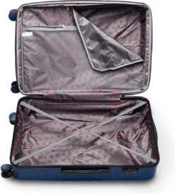 Swiss Alpine 2.0 - Reiskoffer- 77 Cm - 4 Wielen - Blauw 11 Swiss Alpine 2.0 - Reiskoffer- 77 Cm - 4 Wielen - Blauw -Koffer Winkel 1086x1200 5