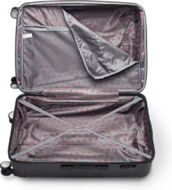 Swiss Alps - Reiskoffer - 78 Cm - 4 Wielen - Zwart 11 Swiss Alps - Reiskoffer - 78 Cm - 4 Wielen - Zwart -Koffer Winkel 1090x1200 2