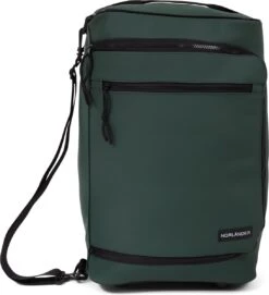 Norlander Lyon Trolleytas - Dull PU - 21 Liter - Groen -Koffer Winkel 1092x1200