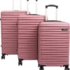 Tobeyz - Kofferset - 3-delig Roze Handbagage - Verrijdbaar Op 4 Wielen - Stevig ABS - Lichtgewicht, Trolley 2 Tobeyz - Kofferset - 3-delig Roze Handbagage - Verrijdbaar Op 4 Wielen - Stevig ABS - Lichtgewicht, Trolley -Koffer Winkel 1094x1200 5