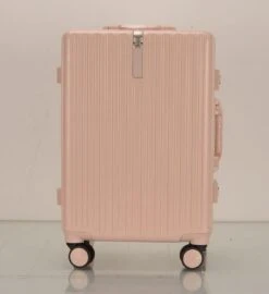 TOP AA Reis Kofferset - Trolleyset 3-delig Met TSA Slot Aluminum Frame, Kleine Cabine En Groot, ABS Luggage, (20+24+28 Inches 3 Pc Set), Roze/pink -Koffer Winkel 1096x1200 7