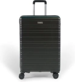 Koffer Winkel 29 ©TROLLEYZ - Amsterdam No.9 - Reiskoffer 69cm Met TSA Slot - Dubbele Wielen - 360° Spinners - 100% ABS - Reiskoffer In Night Black