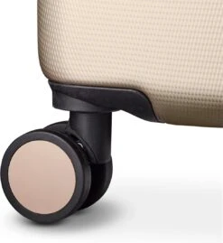 Swiss Alpine 2.0 - Reiskoffer- 77 Cm - 4 Wielen - Champagne - Goud -Koffer Winkel 1100x1200 6