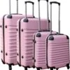 4 Delige ABS Lichtgewicht Harde Kofferset Met Cijferslot Licht Roze (228) Travelerz -Koffer Winkel 1100x1200 8