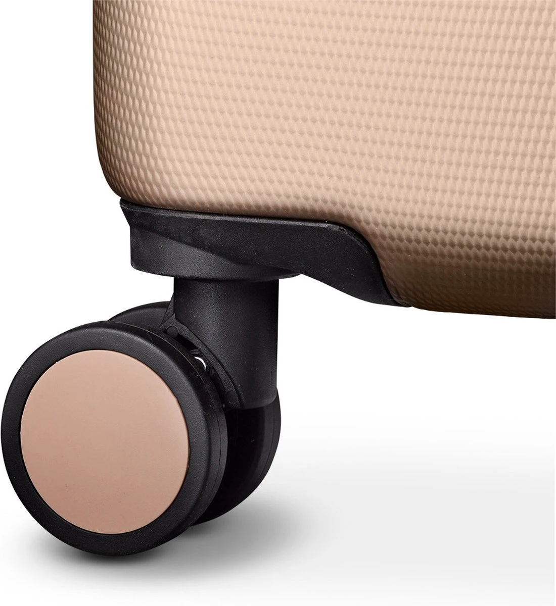 Swiss Alpine 2.0 - Handbagage Koffer - 55x35x20 Cm - 4 Wielen - Goud - Brons 8 Swiss Alpine 2.0 - Handbagage Koffer - 55x35x20 Cm - 4 Wielen - Goud - Brons - Afbeelding 6