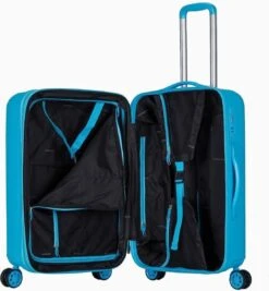 Decent Koffer / Trolley / Reiskoffer - Xx Cm - 120 Liter - Maxi Air - Blauw -Koffer Winkel 1109x1200 3