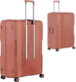 CarryOn Protector Luxe Grote Reiskoffer - Trolley 77cm Met TSA-klikslot - Ultrasterk - Terra -Koffer Winkel 1115x1200 7