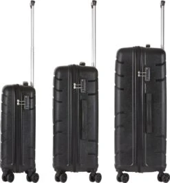 TravelZ Big Bars Kofferset - Trolleyset 3-delig Met TSA-slot - Zwart -Koffer Winkel 1115x1200 9