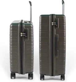 ©TROLLEYZ - Amsterdam No.9 - Kofferset 2 Delig - 55cm+78cm Met TSA Slot - Dubbele Wielen - 360° Spinners - 100% ABS - Reiskoffers In Cloudy Grey 12 ©TROLLEYZ - Amsterdam No.9 - Kofferset 2 Delig - 55cm+78cm Met TSA Slot - Dubbele Wielen - 360° Spinners - 100% ABS - Reiskoffers In Cloudy Grey -Koffer Winkel 1116x1200 9