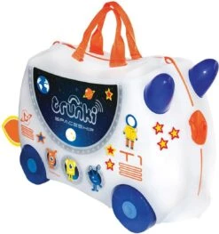 Trunki Ride-on Reiskoffer Incl. Stickers - Skye Ruimteschip -Koffer Winkel 1125x1200