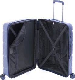 Gladiator Bionic M Spinner 65 Expandable - TSA Slot - Blauw -Koffer Winkel 1127x1200 3