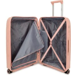 Decent EXPLORER PP Trolley 77 Cm - 106 Liter - TSA Slot - Pink -Koffer Winkel 1139x1200 1