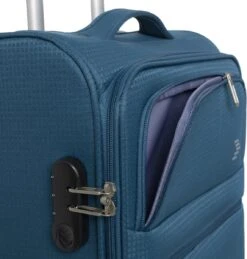 Travelbags Handbagage Zachte Koffer / Trolley / Reiskoffer - The Base - 55 Cm - Groen -Koffer Winkel 1146x1200 1