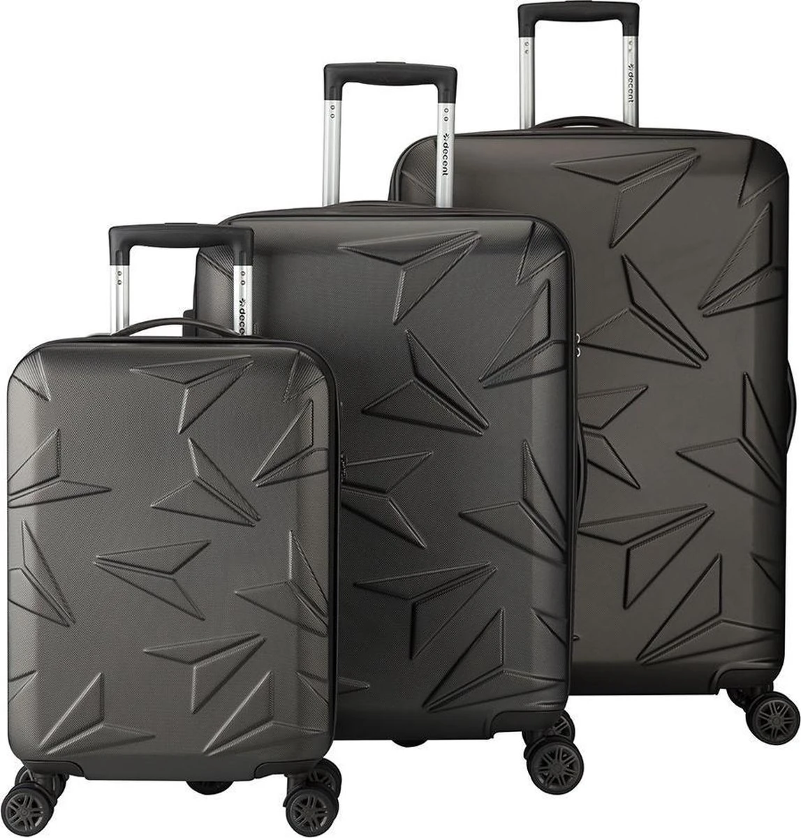 Decent Harde Koffer Q-LuxxHoogte > 67 Cm - Grijs 12 Decent Harde Koffer Q-LuxxHoogte > 67 Cm - Grijs - Afbeelding 10