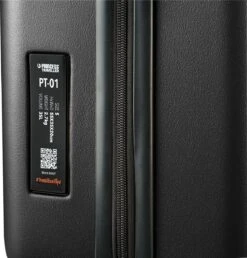 Princess Traveller PT01 - Handbagage Koffer - Pitch Black - S - 55cm -Koffer Winkel 1148x1200 1