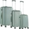 CarryOn Skyhopper Kofferset – TSA Trolleyset Met OKOBAN – Dubbele Wielen - Olijf -Koffer Winkel 1152x1200 9