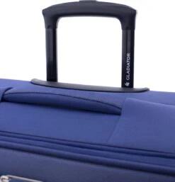 Gladiator Siroco L Grote Koffer 78 Cm - 115 Liter - Expandable - TSA Slot - Blauw -Koffer Winkel 1153x1200 1