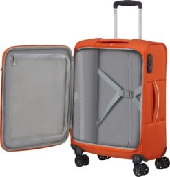 Samsonite Reiskoffer - Popsoda Spinner 55/20/40 (Handbagage) Orange 28 Samsonite Reiskoffer - Popsoda Spinner 55/20/40 (Handbagage) Orange -Koffer Winkel 1154x1200