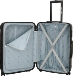 Enrico Benetti Koffer / Trolley / Reiskoffer - 65 X 41 X 25 Cm - 66 Liter - ABS - Maat M - Louisville - Zwart -Koffer Winkel 1154x1200 4