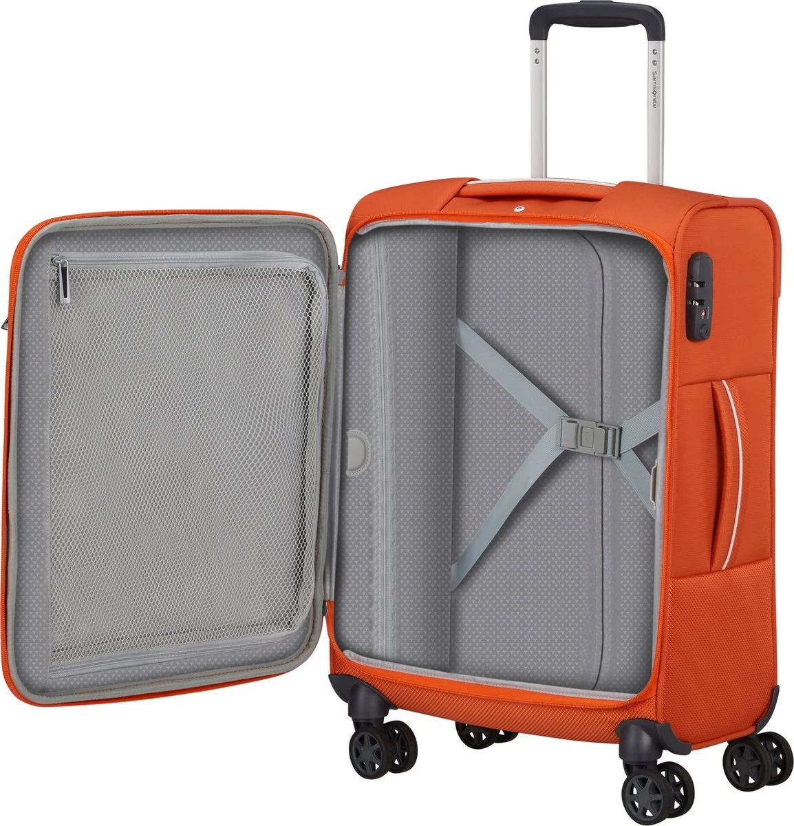 Samsonite Reiskoffer - Popsoda Spinner 55/20/40 (Handbagage) Orange 13 Samsonite Reiskoffer - Popsoda Spinner 55/20/40 (Handbagage) Orange - Afbeelding 11