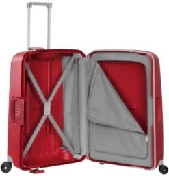Samsonite Reiskoffer - S'CURE SPINNER 69/25 (Medium) Rood -Koffer Winkel 1155x1200