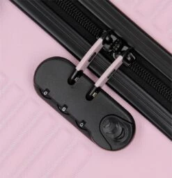 Enrico Benetti Louisville 39040 Handbagage Koffer Hardcase ABS - Roze -Koffer Winkel 1156x1200 2