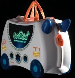 Trunki Ride-on Reiskoffer Incl. Stickers - Skye Ruimteschip -Koffer Winkel 1156x1200