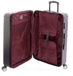 Gladiator Cactus Grote Koffer - 75 Cm - Exp - TSA Slot - Zwart 17 Gladiator Cactus Grote Koffer - 75 Cm - Exp - TSA Slot - Zwart -Koffer Winkel 1156x1200 4