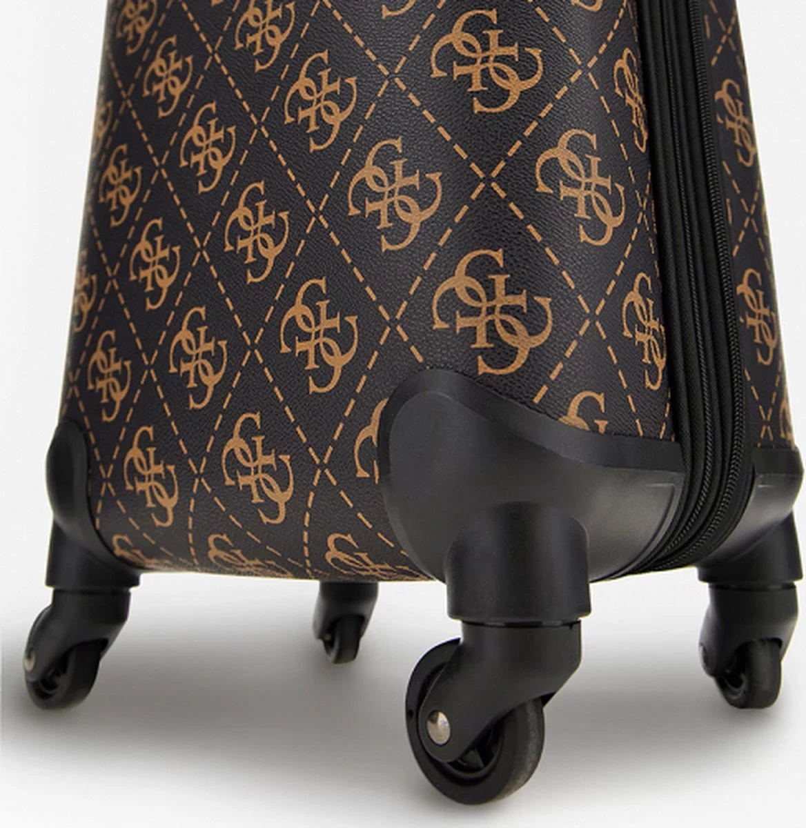 Guess Handbagage Koffer / Trolley / Reiskoffer - 50 Cm - 25 Liter - Wilder - Bruin 16 Guess Handbagage Koffer / Trolley / Reiskoffer - 50 Cm - 25 Liter - Wilder - Bruin - Afbeelding 14