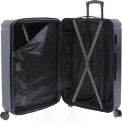 Gladiator Tropical Grote Koffer Expandable - 77 Cm - 105/117 Liter - Zwart -Koffer Winkel 1174x1200 2