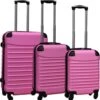 Travelerz Kofferset 3 Delig Met Wielen En Cijferslot - Handbagage Koffers - ABS - Licht Roze 1 Travelerz Kofferset 3 Delig Met Wielen En Cijferslot - Handbagage Koffers - ABS - Licht Roze -Koffer Winkel 1174x1200 3